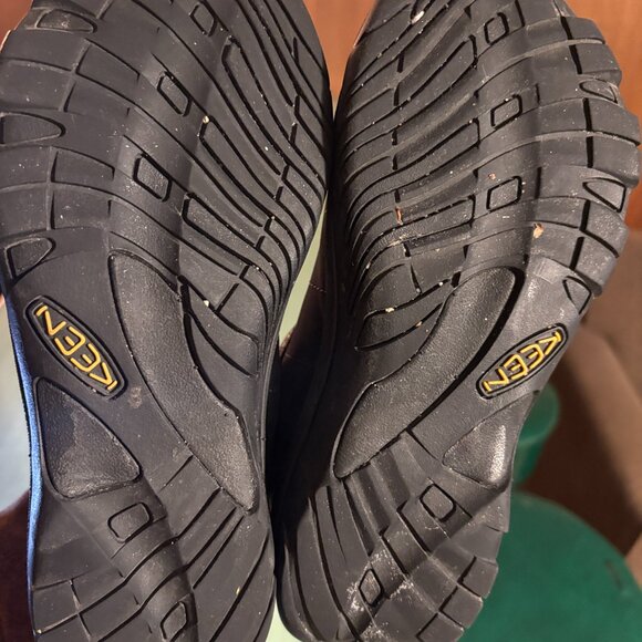 Womens Keen Black Leather Presidio Hiking Comfort Sneakers Size 8 1011400 - Picture 9 of 11